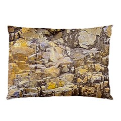 Rocky Texture Grunge Print Design Pillow Case by dflcprintsclothing