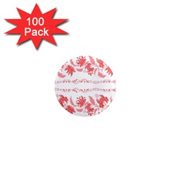 Folk Ornament 1  Mini Magnets (100 Pack)  by Eskimos