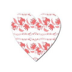 Folk Ornament Heart Magnet by Eskimos