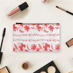 Folk Ornament Cosmetic Bag (small) by Eskimos