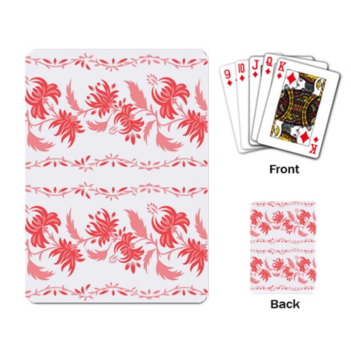 Folk ornament Playing Cards Single Design (Rectangle)