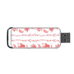 Folk Ornament Portable Usb Flash (two Sides)