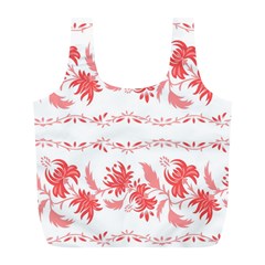 Folk Ornament Full Print Recycle Bag (l) by Eskimos