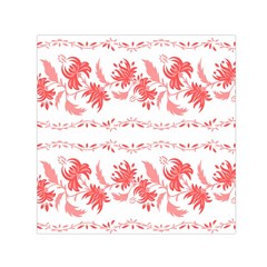 Folk Ornament Small Satin Scarf (square)