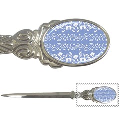 Blue White Ornament Letter Opener by Eskimos