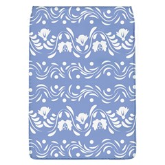 Blue White Ornament Removable Flap Cover (l) by Eskimos