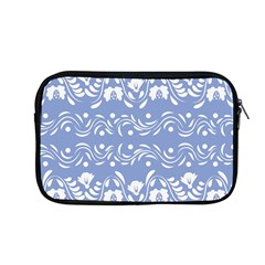 Blue White Ornament Apple Macbook Pro 13  Zipper Case by Eskimos