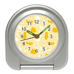 Abstract Daisy Travel Alarm Clock by Eskimos