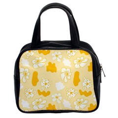 Abstract Daisy Classic Handbag (two Sides) by Eskimos