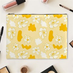 Abstract Daisy Cosmetic Bag (xl) by Eskimos