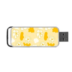 Abstract Daisy Portable Usb Flash (one Side) by Eskimos