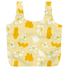 Abstract Daisy Full Print Recycle Bag (xl) by Eskimos