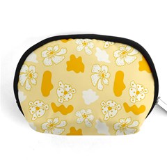 Abstract Daisy Accessory Pouch (medium) by Eskimos