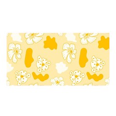 Abstract Daisy Satin Wrap by Eskimos