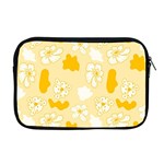 Abstract daisy Apple MacBook Pro 17  Zipper Case Front