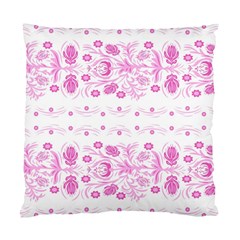 Pink Flowers Standard Cushion Case (one Side) by Eskimos