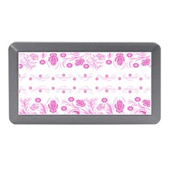 Pink Flowers Memory Card Reader (mini) by Eskimos