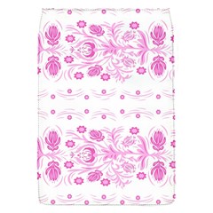 Pink Flowers Removable Flap Cover (s) by Eskimos