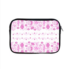 Pink Flowers Apple Macbook Pro 15  Zipper Case by Eskimos