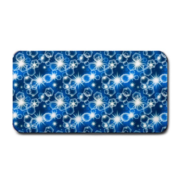 Star Hexagon Deep Blue Light Medium Bar Mats