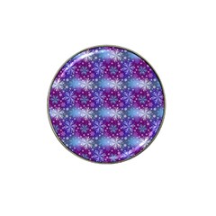 Snow Blue Purple Tulip Hat Clip Ball Marker (4 Pack) by Dutashop