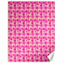 Heart Pink Canvas 12  X 16  by Dutashop