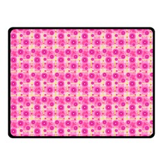 Heart Pink Fleece Blanket (small) by Dutashop