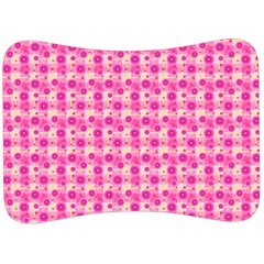 Heart Pink Velour Seat Head Rest Cushion by Dutashop