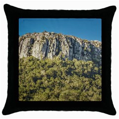 Arequita National Park, Lavalleja, Uruguay Throw Pillow Case (black) by dflcprintsclothing