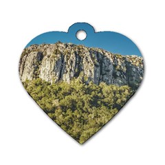 Arequita National Park, Lavalleja, Uruguay Dog Tag Heart (two Sides) by dflcprintsclothing