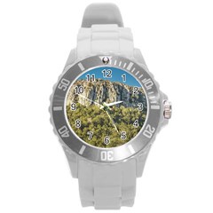 Arequita National Park, Lavalleja, Uruguay Round Plastic Sport Watch (l) by dflcprintsclothing