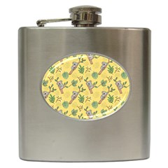 Kuala Bears Hip Flask (6 Oz) by designsbymallika