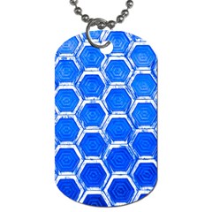 Hexagon Windows Dog Tag (two Sides) by essentialimage365