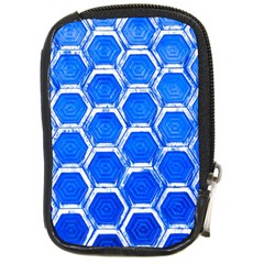 Hexagon Windows Compact Camera Leather Case