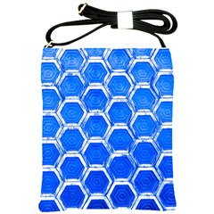 Hexagon Windows Shoulder Sling Bag by essentialimage365