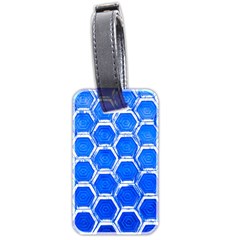 Hexagon Windows Luggage Tag (two Sides)