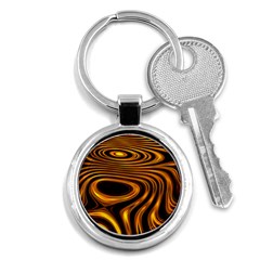 Wave Abstract Lines Key Chain (round) by Dutashop