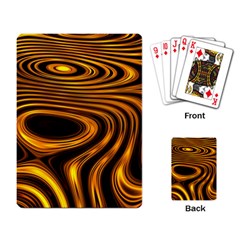 Wave Abstract Lines Playing Cards Single Design (rectangle) by Dutashop