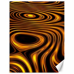 Wave Abstract Lines Canvas 12  X 16  by Dutashop