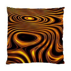 Wave Abstract Lines Standard Cushion Case (one Side) by Dutashop