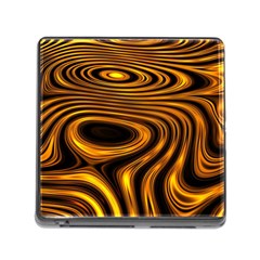 Wave Abstract Lines Memory Card Reader (square 5 Slot) by Dutashop