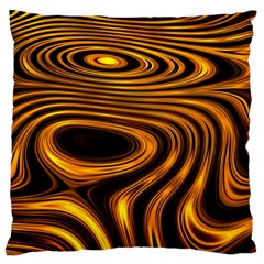 Wave Abstract Lines Standard Flano Cushion Case (one Side) by Dutashop