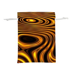 Wave Abstract Lines Lightweight Drawstring Pouch (m)