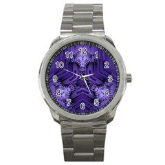 Mandala Neon Sport Metal Watch