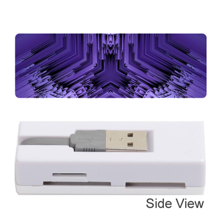 Mandala Neon Memory Card Reader (Stick)