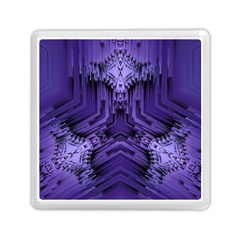 Mandala Neon Memory Card Reader (square) by Dutashop