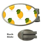 Lemon Fruit Money Clips (Oval)  Front