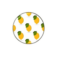 Lemon Fruit Hat Clip Ball Marker (10 Pack) by Dutashop