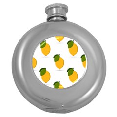 Lemon Fruit Round Hip Flask (5 Oz) by Dutashop