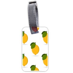 Lemon Fruit Luggage Tag (two Sides) by Dutashop